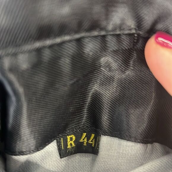 Trade Mark Vintage Long Trench Coat Wool Cashmere Blend Size 44R - Picture 8 of 13